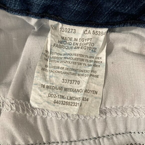 Ladies Lee Classic Fit Capris Size 16 - Picture 4 of 4